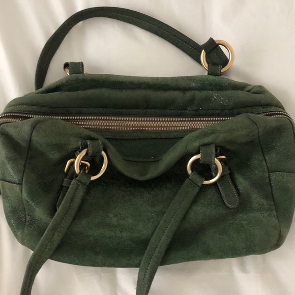 Green Prada Tote - Picture 3 of 7